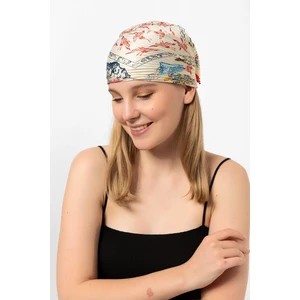Saria Moda Desenli Piliseli  Fular Bandana