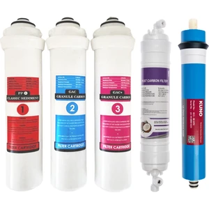 Ihlas Cebılon Unıque Su Arıtma Cihazı Uyumlu Tam Set (5 Filtre) (Kuno (Lg) Membranlı)