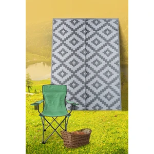 Savana 8805 Plaj Kamp Piknik Bahçe Halısı Balkon Teras Hasır Mat Savan Halı180x270