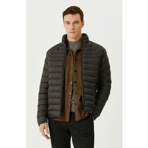 Koyu Kahverengi Kapitoneli Mont