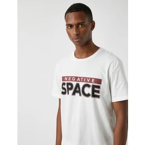 Baskılı Melanj Tişört