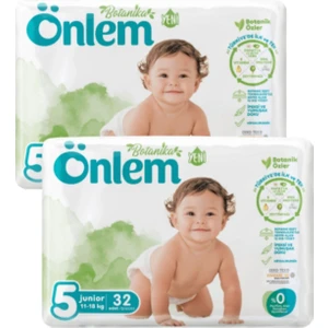 Botanika Bebek Bezi Junior 11-18 kg 5 Beden 2 x 32 Adet