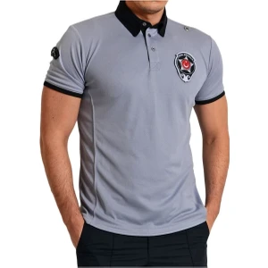 Silyon Askeri Giyim Yeni Kamu Personel Özel Güvenlik T-Shirt Lacos Kısa Kollu Tişort Yönetmeliğe Uygun