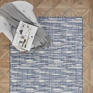 Kaşmir Halı Doğasever Geri Dönüşümlü Pamuk Halılar Ayaz 120X180 cm Salon Mutfak Halısı Yolluk Kilim