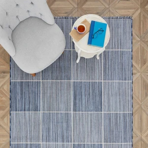 Kaşmir Halı Doğasever Delta 160x230 cm Salon Mutfak Halısı Yolluk Kilim