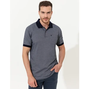 Pierre Cardin Erkek Lacivert Regular Fit Polo Yaka Tişört 50250225-VR033