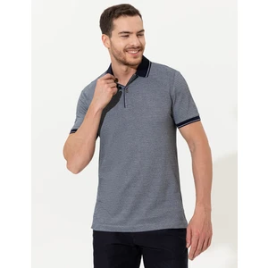 Pierre Cardin Erkek Lacivert Slim Fit Polo Yaka Tişört 50250208-VR033