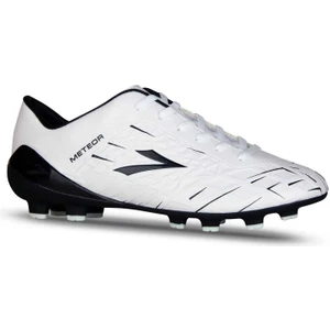 Krampon Ayakkabı Beyaz Suni Deri Erkek Yetişkin Kullanımı İçin Çim Saha Tabanı