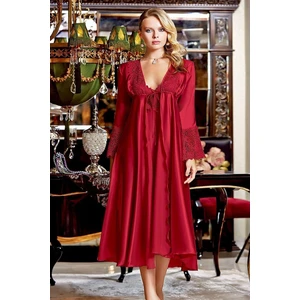 Çeyizlik Dantelli Saten 6'lı Set