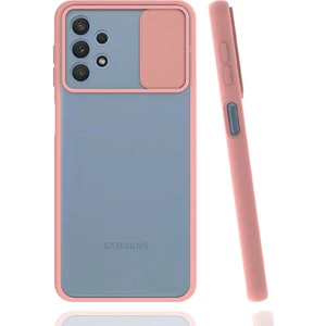 Samsung Galaxy A23 4g Kılıf Lens Sürgülü Kamera Korumalı Sert Silikon