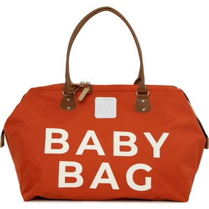 Kiremit Baby Bag Baskılı Bebek Bakım Çantası