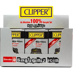 Clipper Slender Ağızlık Filtre 30LU 12 Paket 360 Adet