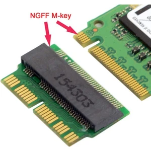 12 16 Pin 2014 2015 Mac To 2 Ngff M-Key SSD Convert Card For