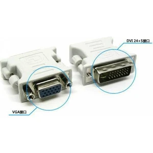 24 + 5 DVI To VGA Çevirici DVI To Vg