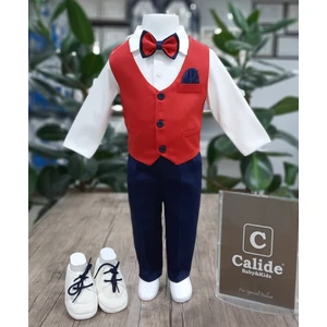 Calide Baby&Kids Erkek Bebek Kravat-Papyonlu Mevlüt Takımı