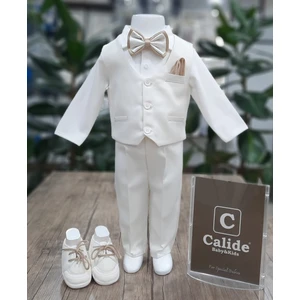 Calide Baby&Kids Erkek Bebek Kravat-Papyonlu Mevlüt Takımı