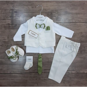 Calide Baby&Kids Erkek Bebek Kravat-Papyonlu Mevlüt Takımı
