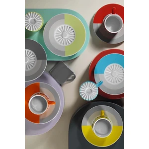 Kütahya Porselen Pilea 12 Parça 6 Kişilik Kahve Takımı