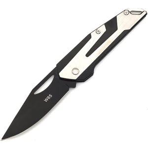 W65 Katlanabilir Outdoor Kamp Çakısı Gri