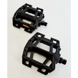 Bisiklet Pedal Mtb Çift Bilyalı Siyah Geniş Reflektörlü Atl