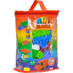 Asya Oyuncak ANT121 Ant Blocks 120 Parça Çantalı Blok Seti