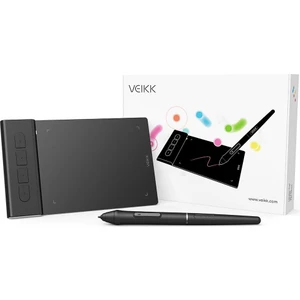 VK430 4x3" 4 Kısayol Tuşlu Sağ/sol El Uyumlu Taşınabilir Grafik Tablet+Kalem