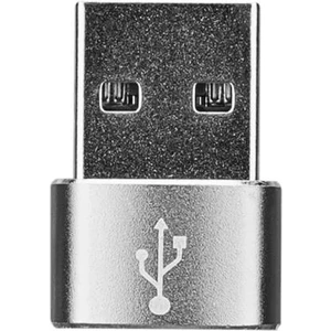 SL-TA28M Siyah Type C F To USB M Metal Gövdeli Otg Çevirici