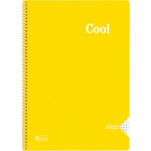 Keskin Color Cool A4 40 Yaprak Kareli Pp Kapak Spiralli Defter