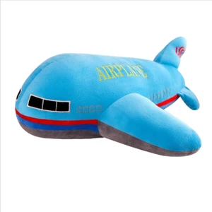 Yeni 40CM Simülasyon Uçak Peluş Oyuncaklar Çocuklar Uyuyan Sırt Yastığı Yumuşak Bebekler Hediye(Yurt Dışından)