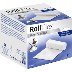 Roll Flex Pamuklu Hidrofil Sargı Bezi 10cm X 50m