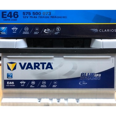 80Ah/730A Start-stop EFB Type E46 (315x175x190) Batterie Varta Start-stop  EFB Type 580.500.073