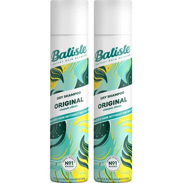 Batiste Kuru Şampuan - Arındırıcı ve Hacim Artırıcı, Kuru Saçlar İçin, 2×200