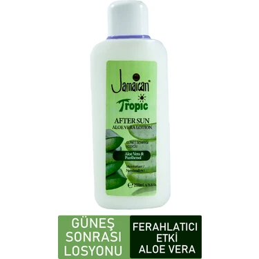 Jamaican Tropic After Sun Güneş Sonrası Losyon Aloe Vera 200 Ml.