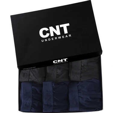 Cnt Erkek Boxer Likralı 6'lı Premium