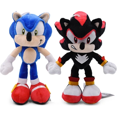 Sinley 25CM 2 Adet Sonic Peluş Bebek Oyuncak (Yurt