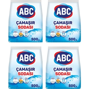 Abc Çamaşır Sodası 4 x 500