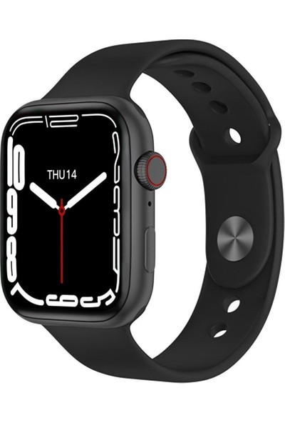Realx I7 Pro Watch 7 Serisi Akıllı Saat Bluetooth Spor Izci Spor Saat Nabız Monitörü Kan Basıncı Kablosuz Şarj