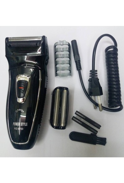 Silver Toss RD-8700 Pratik Tasarruflu Yedek Başlıklı Saç Sakal Traş Makinesi