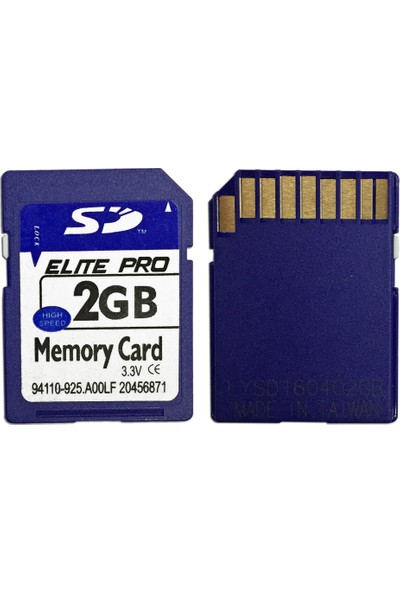 Elite Pro Korg PA500TR ve Korg M50 İçin Elitepro 2GB Sd Hafıza Karti 2 GB Sd Kart (Açık Paket) Garantili