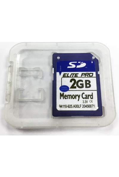 Elite Pro Korg PA500TR ve Korg M50 İçin Elitepro 2GB Sd Hafıza Karti 2 GB Sd Kart (Açık Paket) Garantili