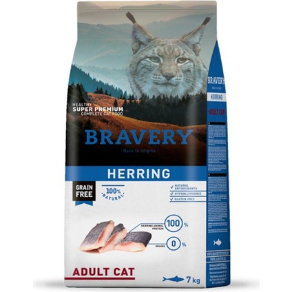 Tahılsız Ringa Balıklı Yetişkin Kedi Maması 7 kg