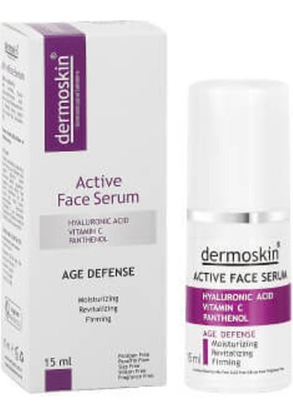 Active Nemlendirici Cilt Bakım Serumu, 15ML