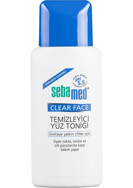 Clear Face ve Yüz Temizleyici Tonik 150 ml 1 Paket (1 x 150 Ml)