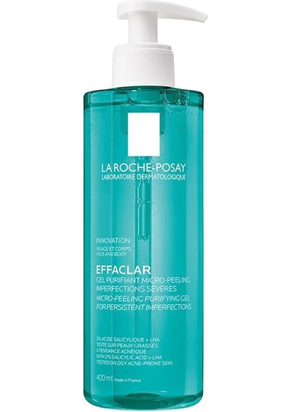 La Roche Posay Effaclar Mikro Peeling Jel Vücut 400 ml