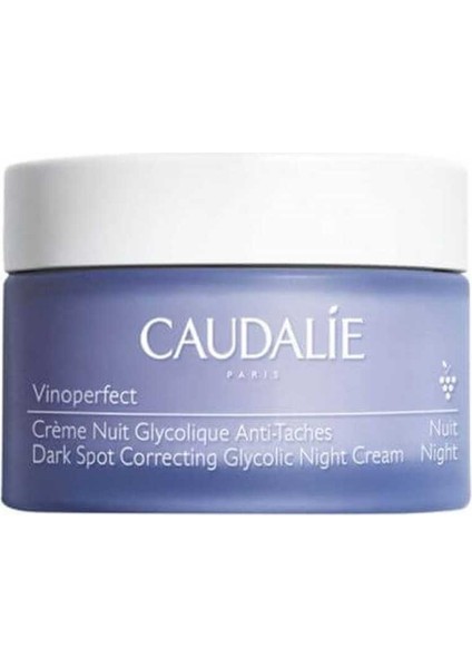 Caudalıe Vinoperfect Dark Spot Night Cream 50 ml Leke Karşıtı Gece Kremi (CDL101)