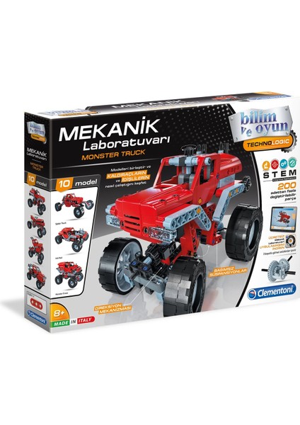 64438 Mekanik Laboratuvarı - Canavar Kamyonlar / +8 Yaş