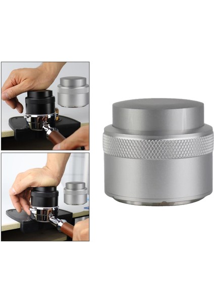 Kahve Tozu Barista Aracı İçin Kahve Distribütörü 51mm/58mm Paslanmaz Çelik Gümüş 58mm (Yurt Dışından)