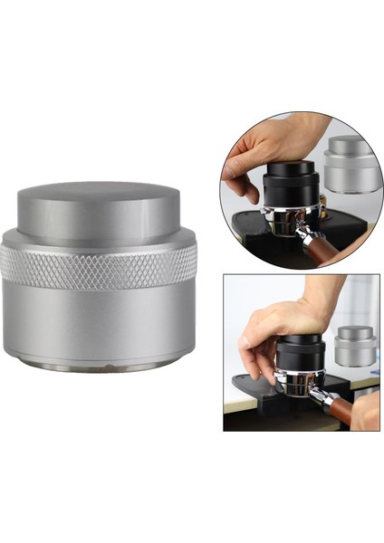 Kahve Tozu Barista Aracı İçin Kahve Distribütörü 51mm/58mm Paslanmaz Çelik Gümüş 58mm (Yurt Dışından)