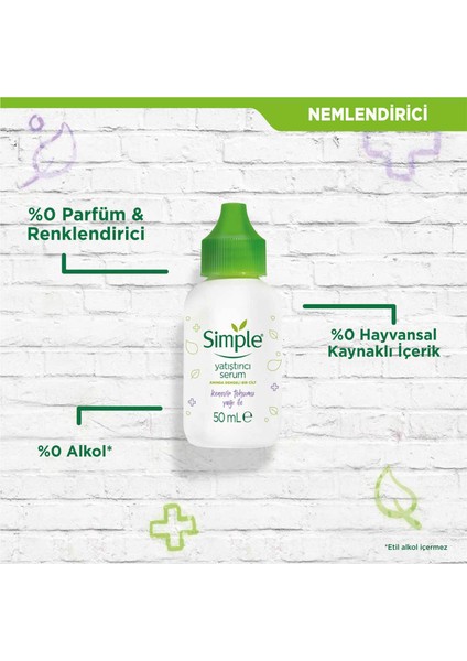 Yatıştırıcı Serum Kenevir Tohumu Yağı İle Anında Dengeli Bir Cilt 50 ml
