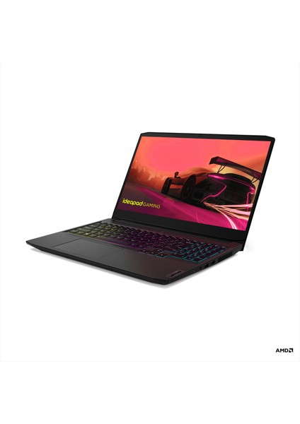 IdeaPad Gaming 3 AMD Ryzen 7 5800H 16GB 512GB SSD GTX1650 Freedos 15.6" FHD Taşınabilir Bilgisayar 82K200JXTX